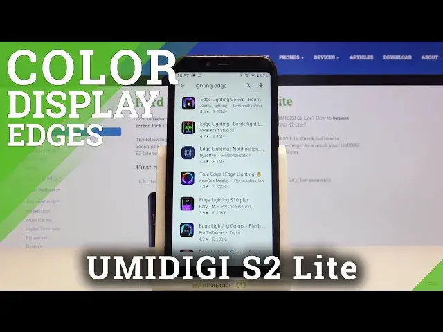 'Video thumbnail for How to Apply Lightning Edges in Umidigi S2 Lite - Install Colorful Moving Edges'