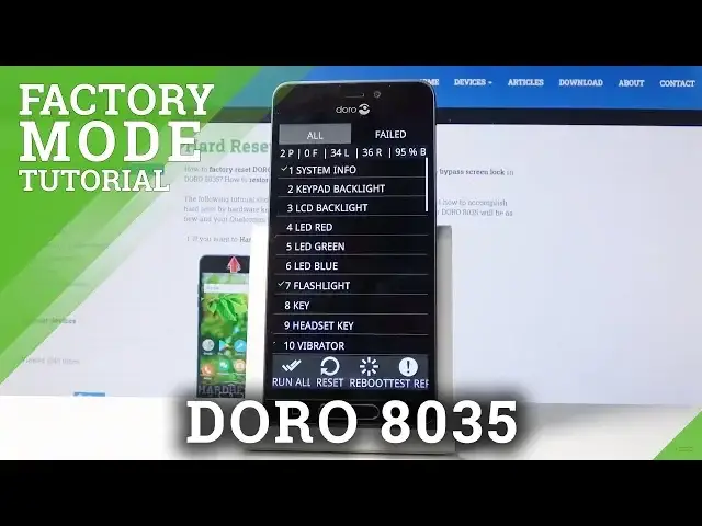 'Video thumbnail for How to use Factory Mode in Doro 8035 – Reach Hidden Mode'