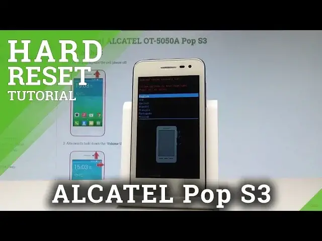 'Video thumbnail for How to Hard Reset ALCATEL Pop S3 - Bypass Screen Lock / Wipe Data |HardReset.Info'