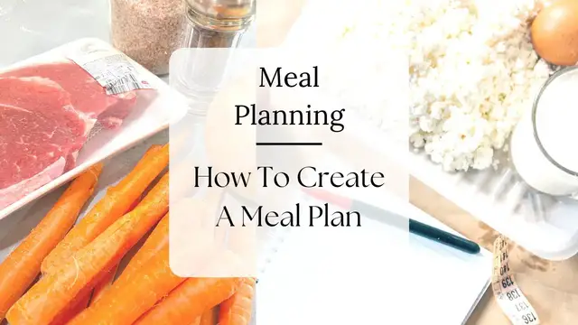 'Video thumbnail for How To Meal Plan + Free Meal Plan'