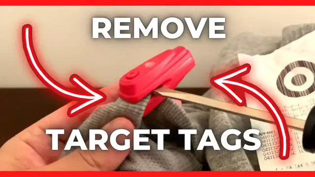 'Video thumbnail for How to Remove Target Security Tags in 1 Minute (Without Ruining Your Clothes!)'