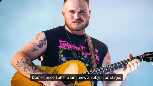 'Video thumbnail for Zach_Bryan_Calls_Out_Concert_Disruption'