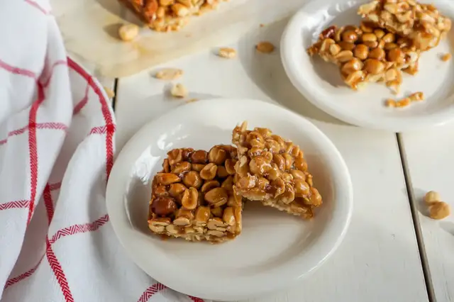 'Video thumbnail for Peanut Brittle Squares'