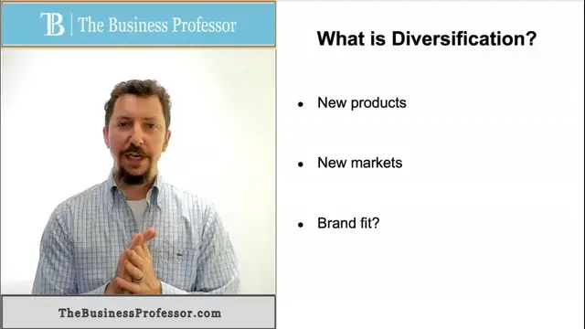 'Video thumbnail for Marketing - What is Diversification?'