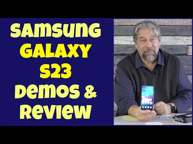 'Video thumbnail for Samsung Galaxy S23 Android Smartphone -- EXTENSIVE DEMOS & REVIEW'