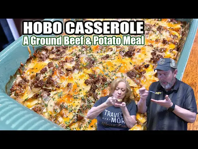 'Video thumbnail for HOBO CASSEROLE A Ground Beef & Potato Recipe'