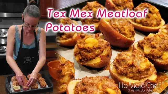 'Video thumbnail for Tex Mex Meatloaf Potatoes | Dining In With Danielle'