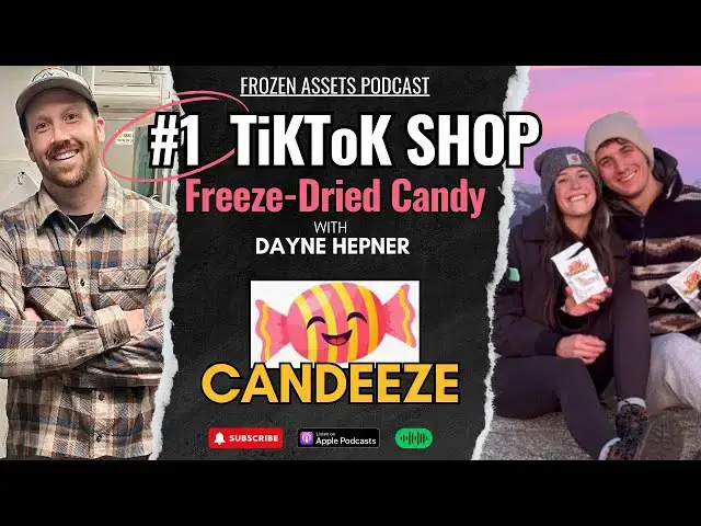 'Video thumbnail for TikTok's #1 Freeze-Dried Candy Shop: Full Interview with Dayne Hepner of Candeeze'