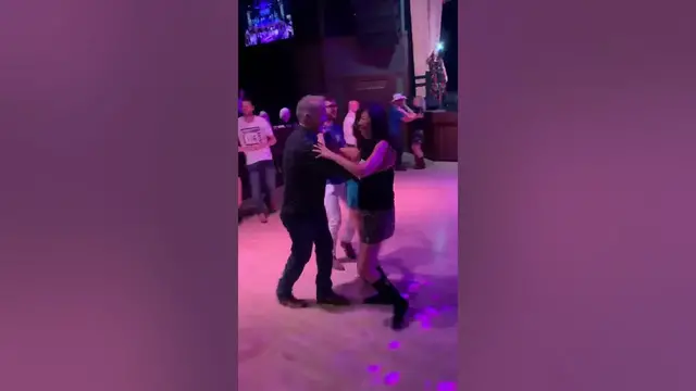 'Video thumbnail for Dancing the Two-Step at the Ranch's Yearly Dance Competition'
