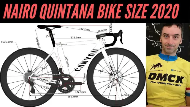 'Video thumbnail for Nairo Quintana's Canyon Bike Size 2020'