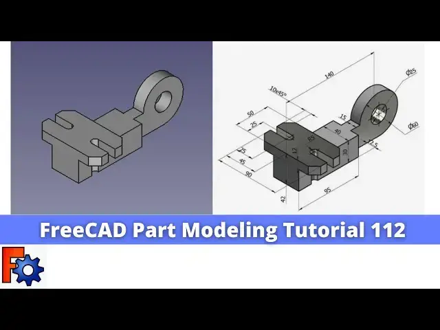 'Video thumbnail for FreeCAD Part Modeling Tutorial 112 | FreeCAD Tutorial | Mechnexus |'