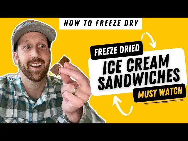 'Video thumbnail for How to Freeze Dry Ice Cream Sandwiches | Quick How-To Guide | Settings | Freeze Dried Business'