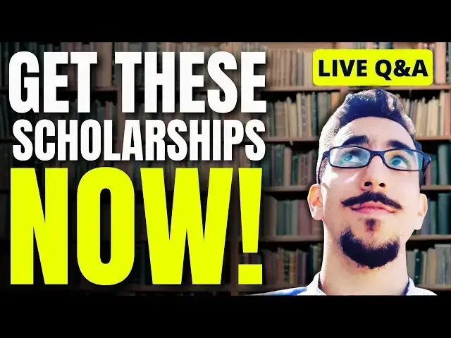 'Video thumbnail for Answering Scholarship Questions - GS Livestream'