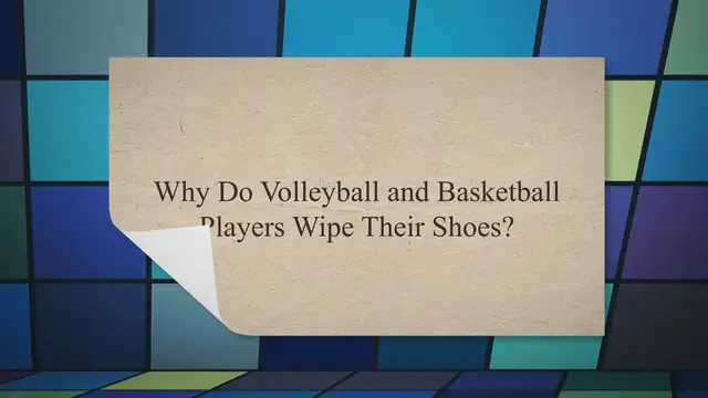 'Video thumbnail for Why Do Volleyball and Basketball Players Wipe Their Shoes?'