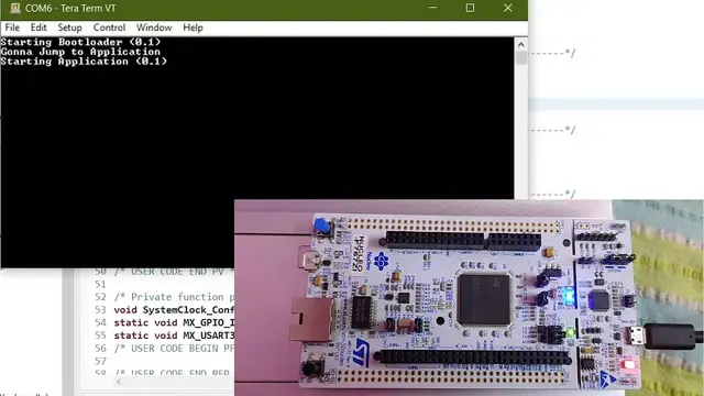 'Video thumbnail for STM32 Bootloader Tutorial Part 3 - Writing Simple STM32 Bootloader'