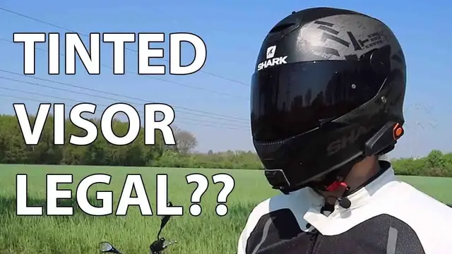 'Video thumbnail for Are Dark Tinted Visors Legal on a Motorcycle?'