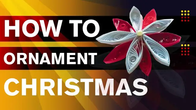 'Video thumbnail for Quilling Christmas Ornaments | How to make quilling Christmas ornaments | Christmas Tree Ornaments'