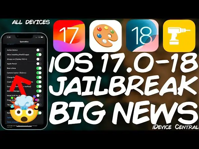 'Video thumbnail for iOS 17 - 17.6.1 JAILBREAK (ALL DEVICES): Latest News, Releases & This Week's Recap!'