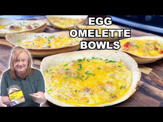 'Video thumbnail for EGG OMELETTE Tortilla Bowls'