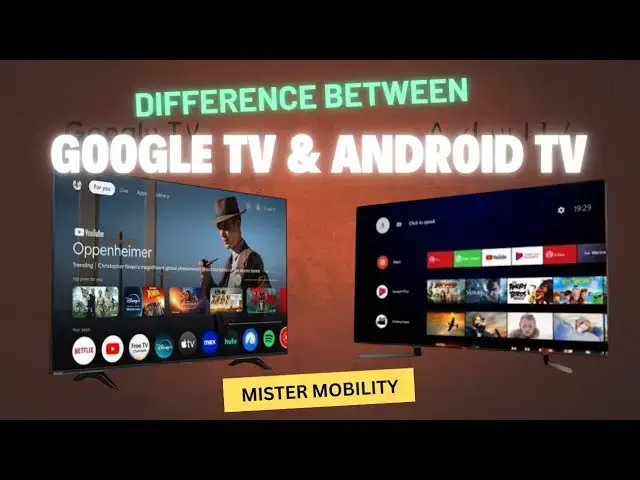 'Video thumbnail for Google TV and Android TV: What Is The Difference?'