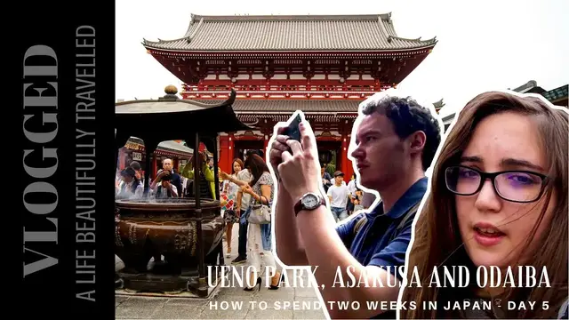 'Video thumbnail for Temples and Street Food in Asakusa - Japan Vlog Day 5'