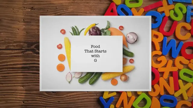 'Video thumbnail for Foods That Start with G '