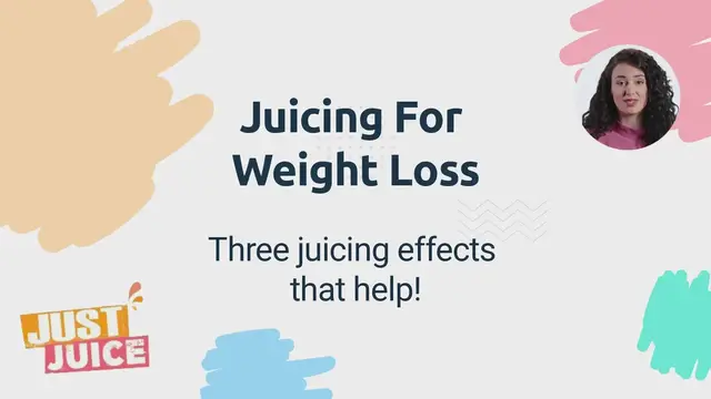 'Video thumbnail for Juicing For Weight Loss'