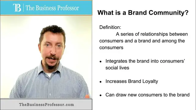 'Video thumbnail for Marketing - What is a Brand Community?'