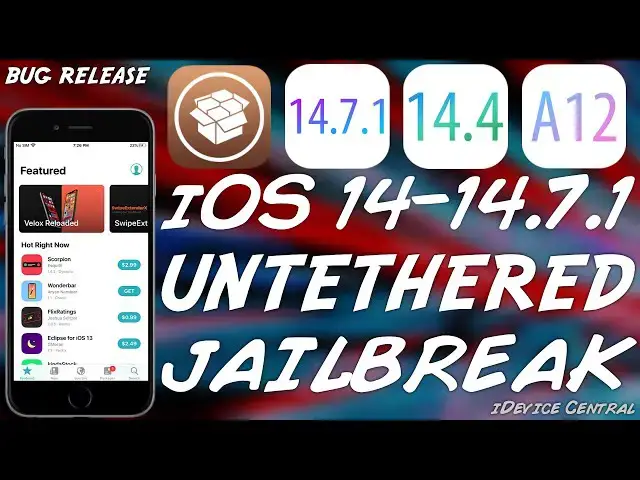 'Video thumbnail for iOS 14.7.1 / 14.6 / 14.5 JAILBREAK Untethered NEWS: RELEASE Of 2 Untether Vulns & When To Expect It'