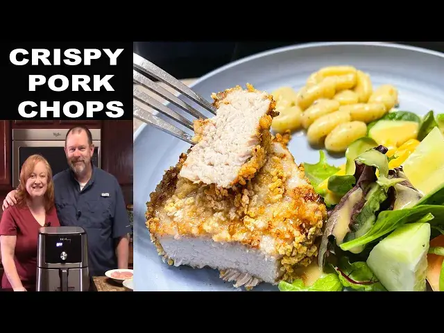 'Video thumbnail for Air Fryer CRISPY PORK CHOPS'