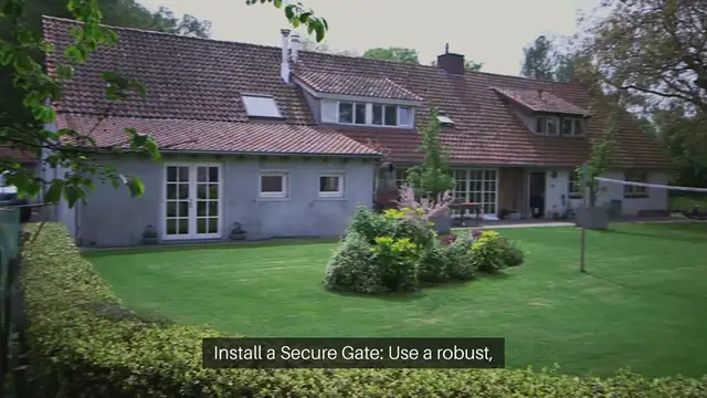 'Video thumbnail for How To Secure Your Homes Courtyard'