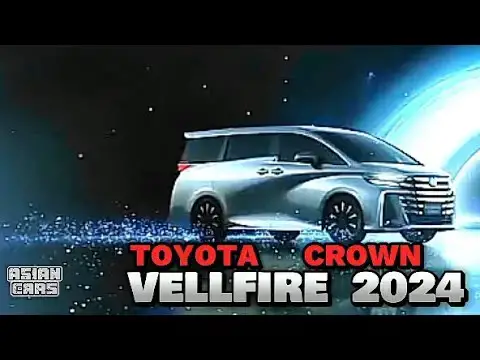 'Video thumbnail for New Toyota Crown Wilfa (Vellfire) MPV-2024-'