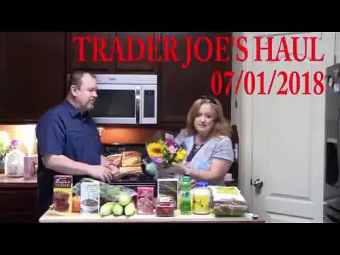 'Video thumbnail for TRADER JOE'S WEEKLY HAUL | 07 01 2018 | NEW & FAVS'