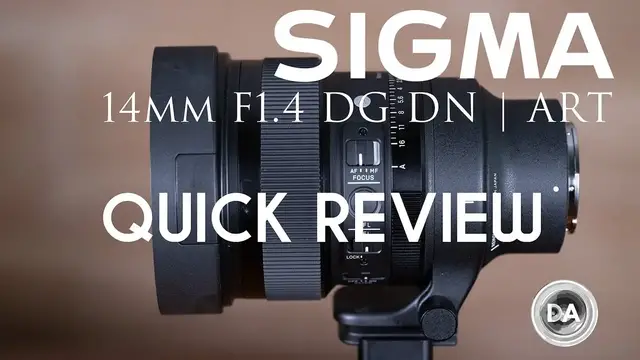 'Video thumbnail for Sigma 14mm F1.4 DN ART Quick Review  | The Astro Monster'