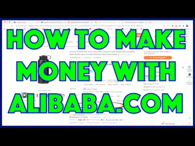 'Video thumbnail for Entrepreneurial? Here's How to Make Money with Alibaba.com'