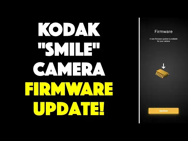 'Video thumbnail for Kodak Smile Classic Digital Camera - Firmware Upgrade HOW TO'