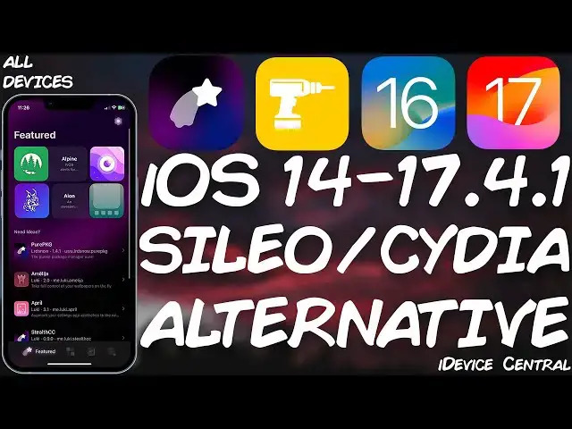 'Video thumbnail for iOS 17.4.1 - 14.0 CYDIA / SILEO ALTERNATIVE RELEASED! PurePKG Package Manager, Customizable!'