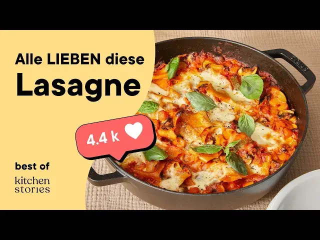 'Video thumbnail for Lazy ONE POT Lasagne | BEST of Kitchen Stories'