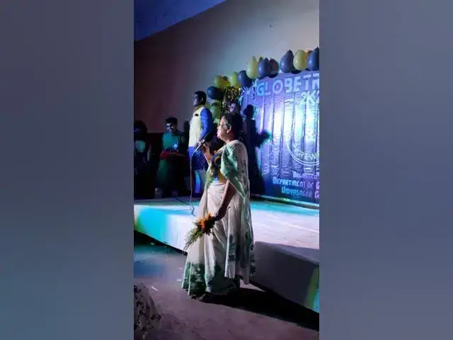 'Video thumbnail for Vidyasagar College UG farewell 2022 AG MA'AM SINGING FOR STUDENTS 💝'