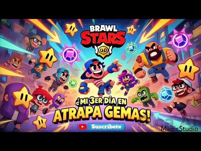 'Video thumbnail for 🎮 Jugando Atrapa Gemas en Brawl Stars | ¡3er Día de Diversión! 💎'