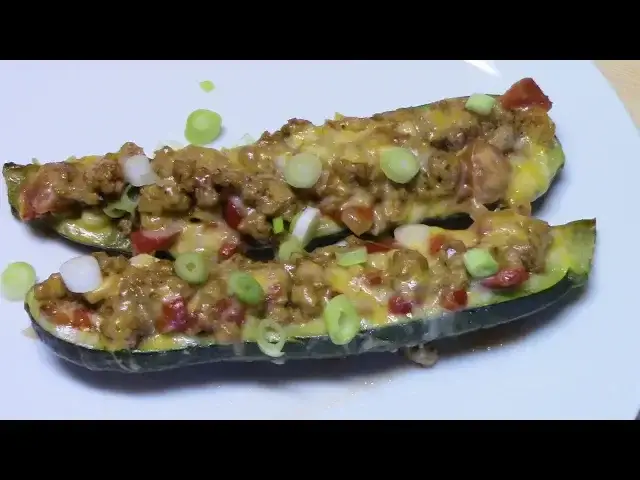 'Video thumbnail for TURKEY ZUCCHINI BOATS'