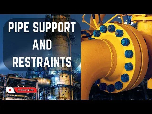 'Video thumbnail for Pipe Supports and Restraints - Pipe Support Span Calculation'