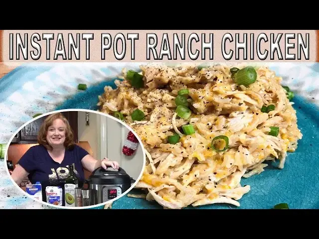 'Video thumbnail for INSTANT POT RANCH CHICKEN WITH RICE RECIPE | COOKE WITH ME'