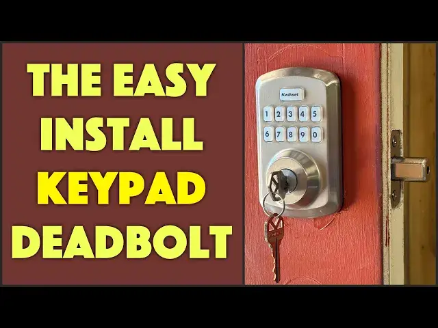 'Video thumbnail for Kwikset PowerBolt 250 Keypad Electronic Lock -- INSTALL & REVIEW'