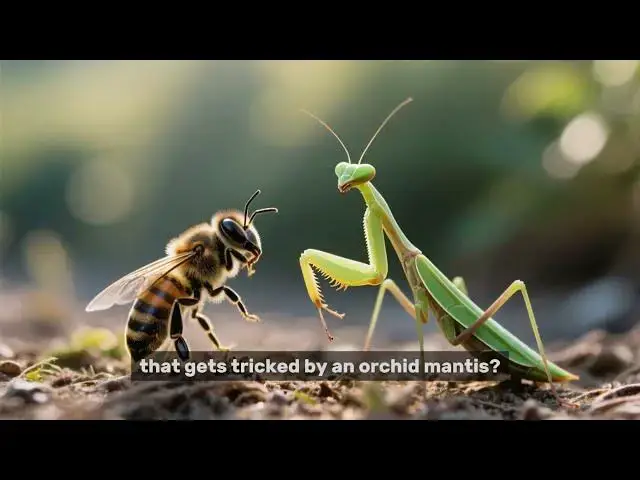 'Video thumbnail for Orchid Mantis'
