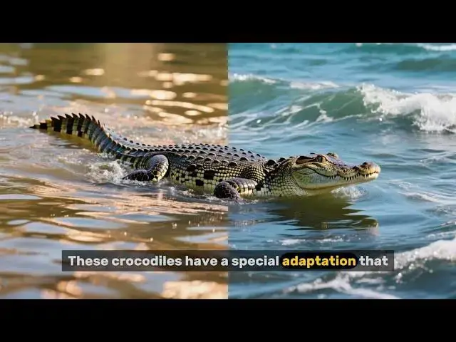 'Video thumbnail for The Saltwater Crocodile'