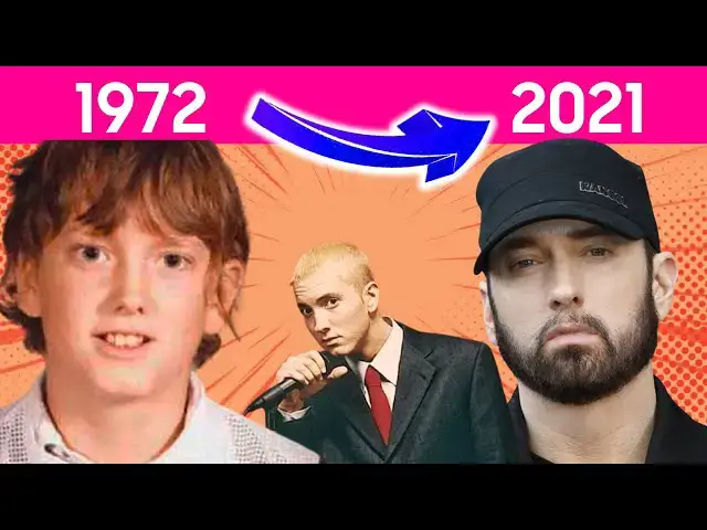 'Video thumbnail for Eminem Childhood Story Plus Untold Biography Facts- Eminem Then and Now 2021'