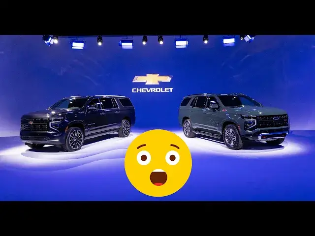 'Video thumbnail for 2025 Chevrolet Suburban & Tahoe -  FIRST LOOK'