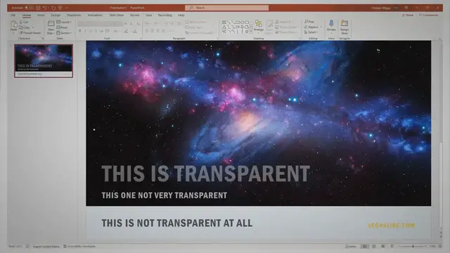 'Video thumbnail for How to Make Text Appear Transparent in PowerPoint'