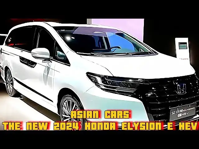 'Video thumbnail for The New 2024 HONDA Elysion eHEV'